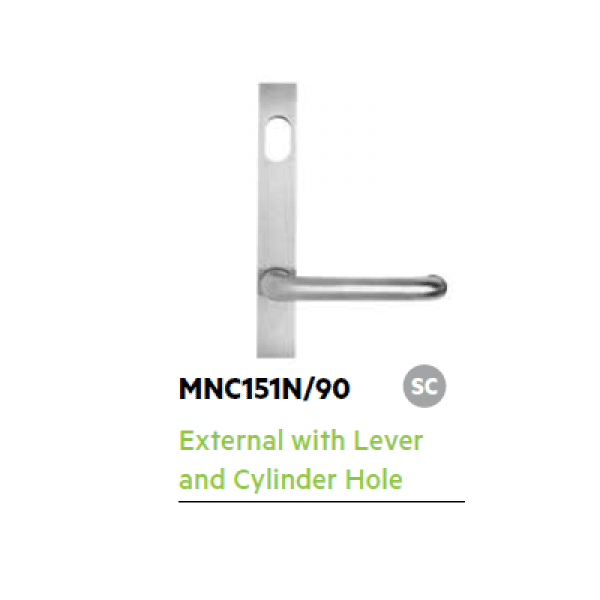 Miles Nelson Narrow Plate Door Furniture