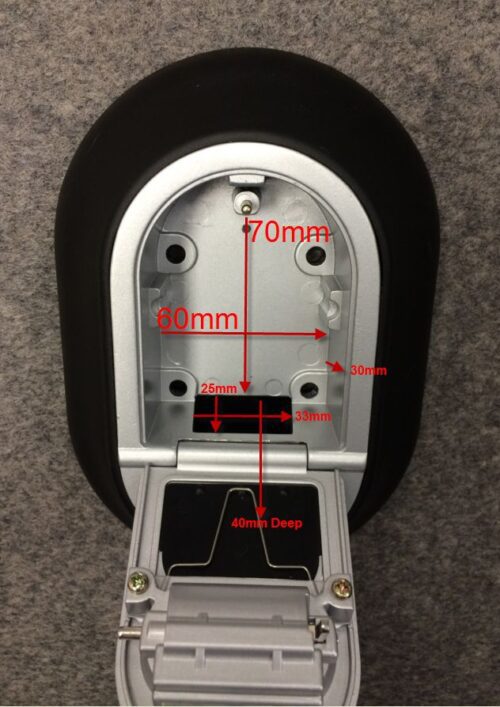 Yale Combo Key Safe Dimensions