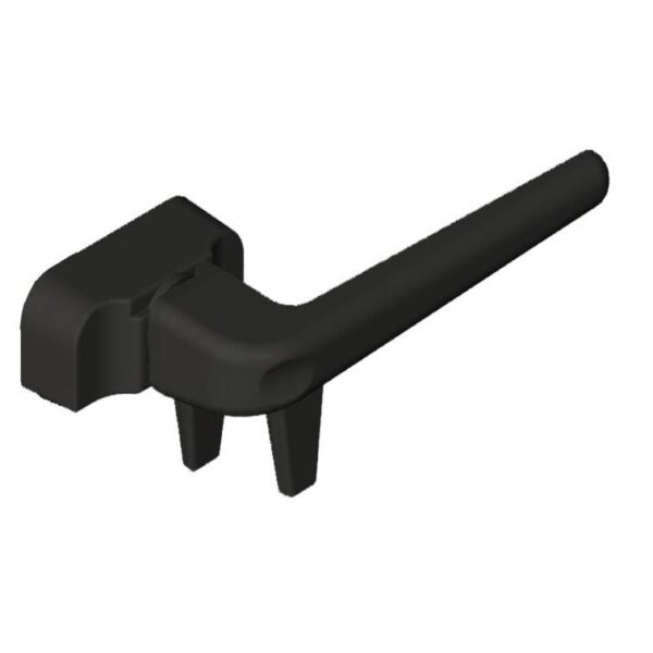 Yale Styleline RH D/Tounge S/Fix - Black