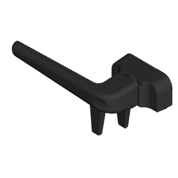 Yale Styleline LH D/Tounge S/Fix - Black