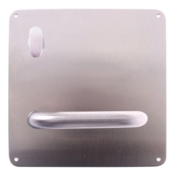 Lockwood 96 Lever Round Corner Plate Furn – V/Fix Turn