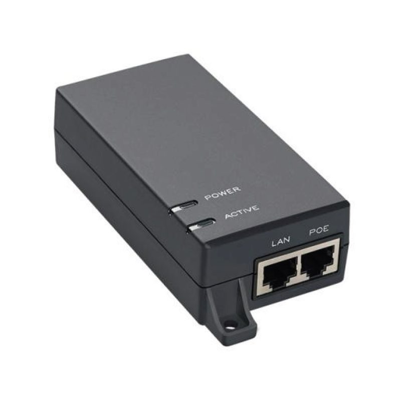 Gigabit 48V DC 15.4 Watt 802.3AF PoE Injector