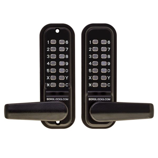 Borg Double Keypad Lever Digital Lock