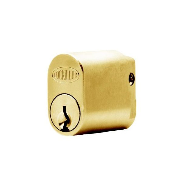 Lockwood 570 Oval Cylinder Brass