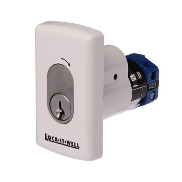 Lock-It-Well Key Switch Spring Return