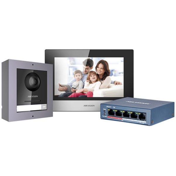 Hikvision PoE Video Intercom Kit 