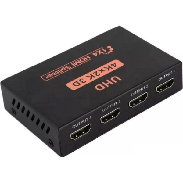 iSecure HDMI 4 Way Splitter