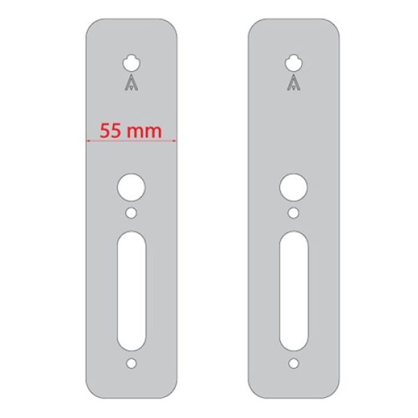 SALTO XS4 One Dress Plates (pairs)
