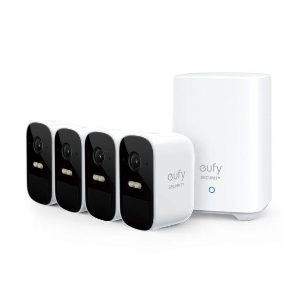 Eufy EufyCam 2C Pro 2K Battery Camera Kit (4 Pack)