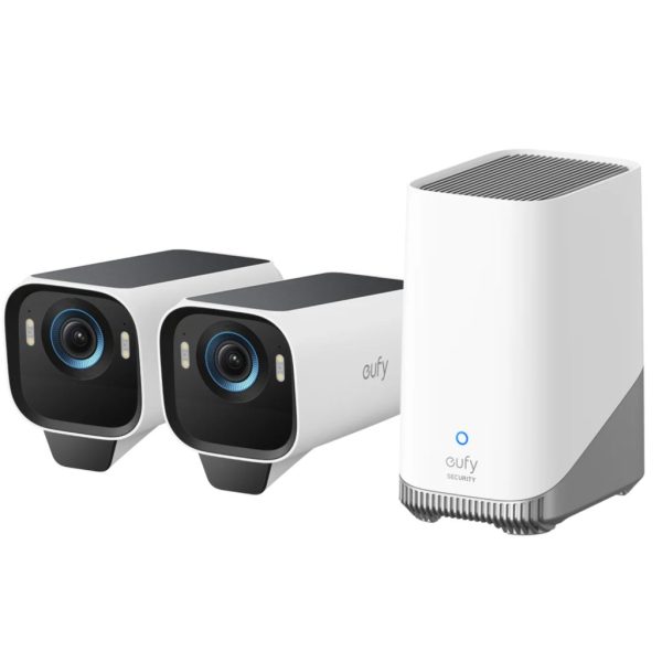 Eufy eufyCam S3 Pro 4K Wireless Solar Security Camera Kit (2-Pack) | Supply & Professional Installation Wellington
