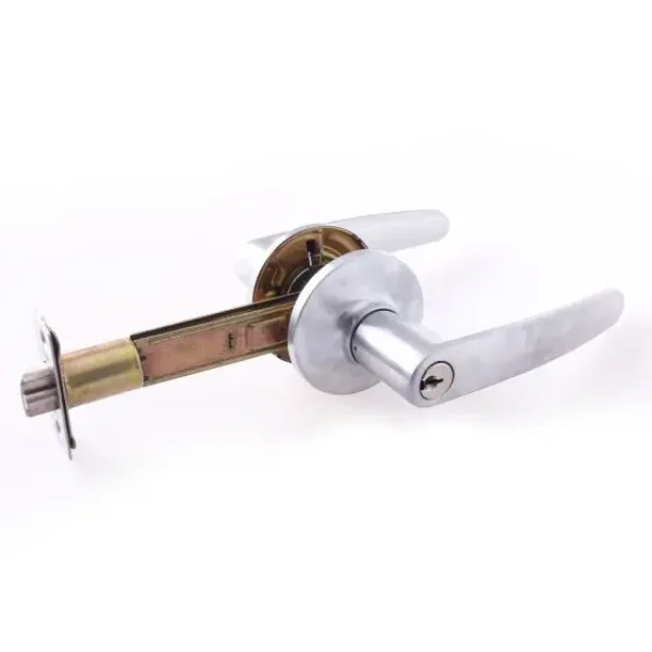 Yale Hawthorn Entrance Lever Lockset (127mm Extended Backset)